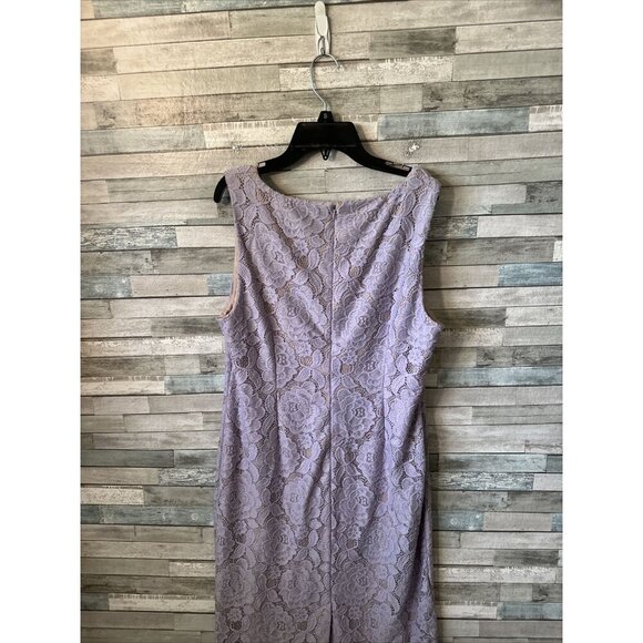 Women’s Ivanka Trump Dress Floral Lavender Purple Plus Size 16 - Picture 12 of 16
